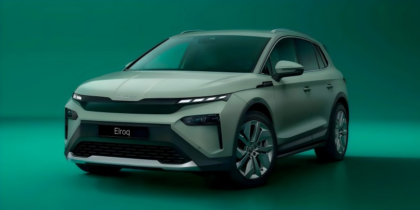 Тийзър изображение на Škoda Elroq VRS: SUV на електрическа ефективност за семейна употреба, разбиване на 100 км/ч за по -малко от 6 секунди