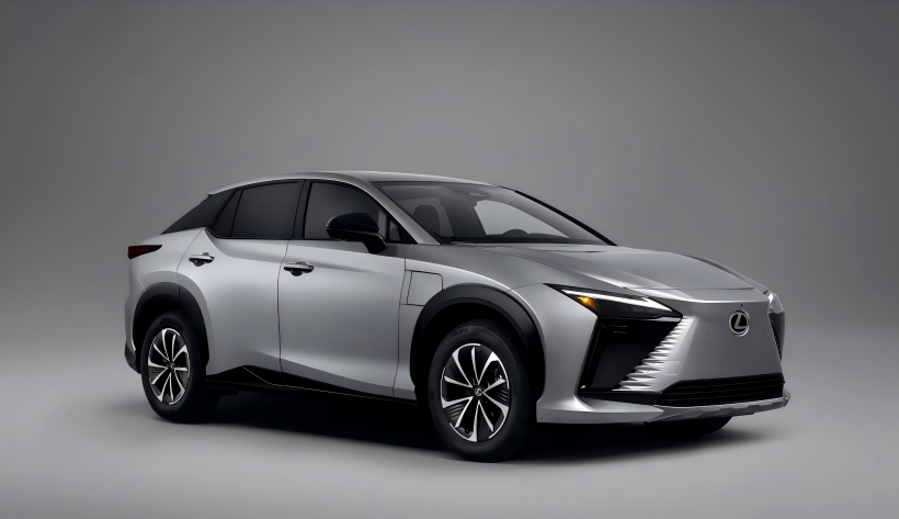 Официални изображения на новия Lexus RZ; Средния размер Pure - Electric SUV